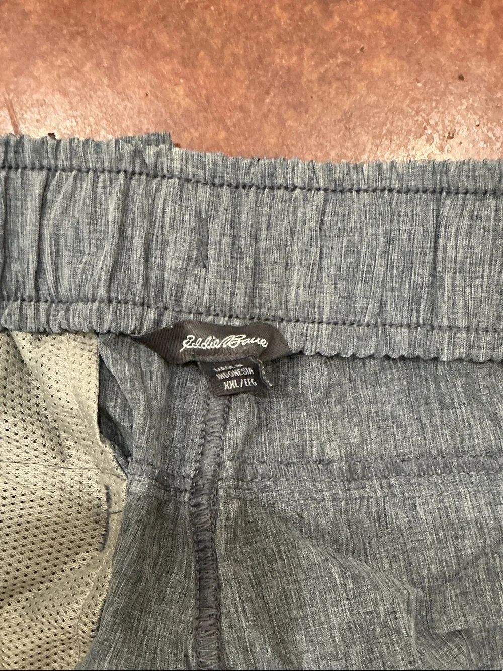 Eddie Bauer Light Heather Blue Swim Trunks